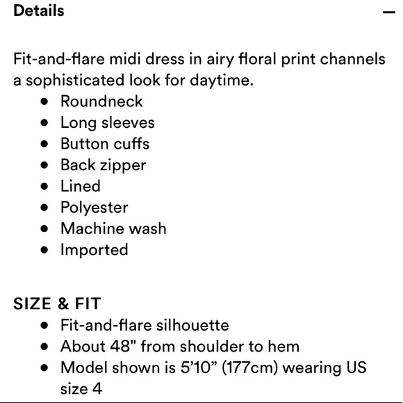 Beautiful Nanette Lepore Floral Midi Dress - NWT - Picture 3 of 10